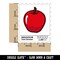 Juicy Apple Fruit Summer Harvest Teacher Waterproof Vinyl Phone Tablet Laptop Water Bottle Sticker Set - 5 Pack
